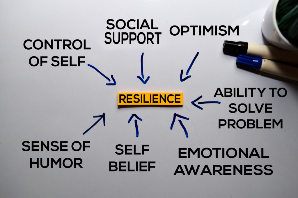 Resilience building skills are a combination of life skills. 